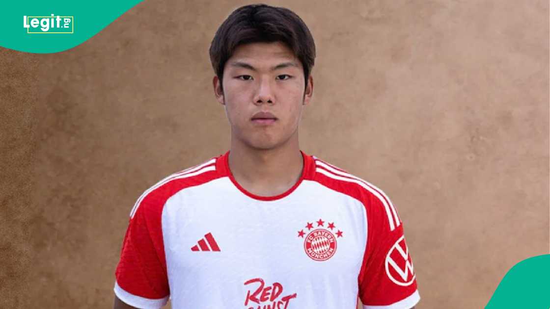 Guo Jiaxuan, Bayern Munich. Guo Jiaxuan, Bayern Munich.