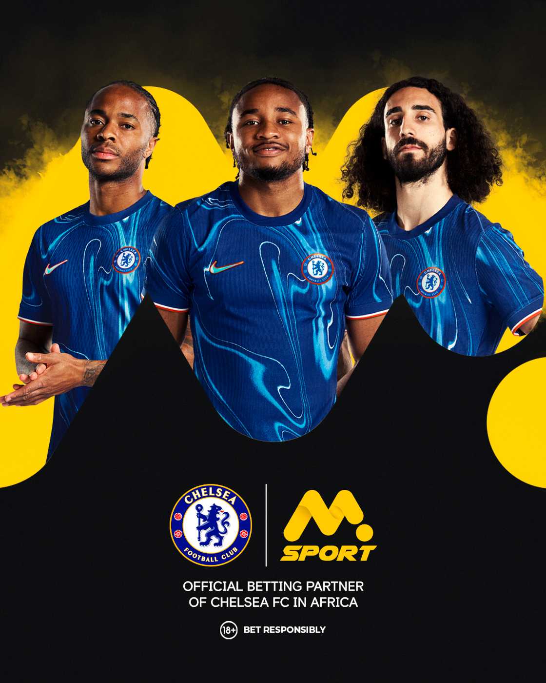 MSport announces new partnership with Chelsea FC as official betting partner in Africa