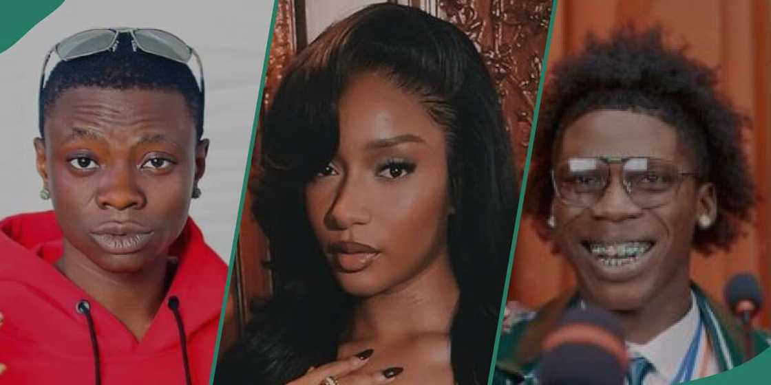 Young Duu reacts after Ayra Starr feature3d Seyi Vibez. Young Duu reacts after Ayra Starr feature3d Seyi Vibez.