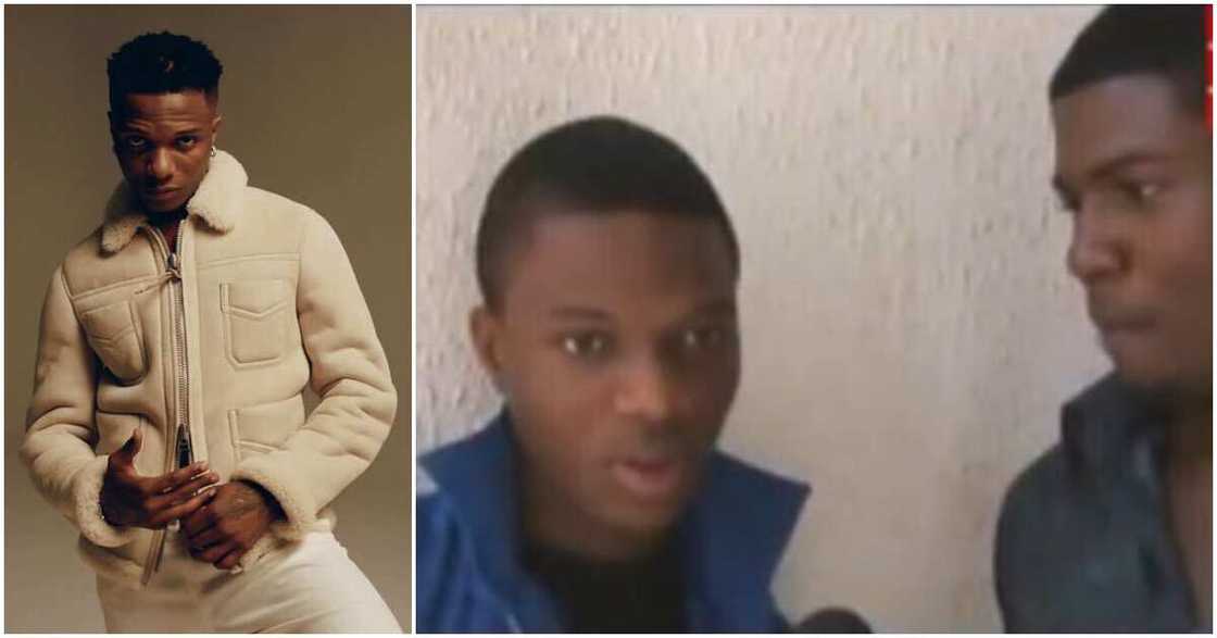 Wizkid in old video Wizkid in old video