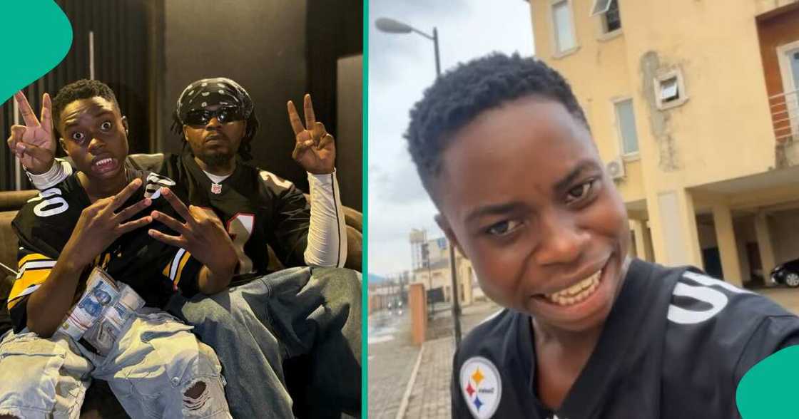 Peller speaks about T-shirt Olamide gave him. Peller speaks about T-shirt Olamide gave him.