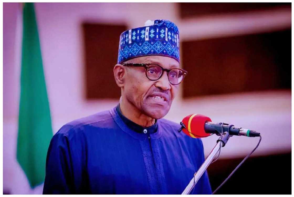 Shugaba Muhammadu Buhari. Shugaba Muhammadu Buhari.