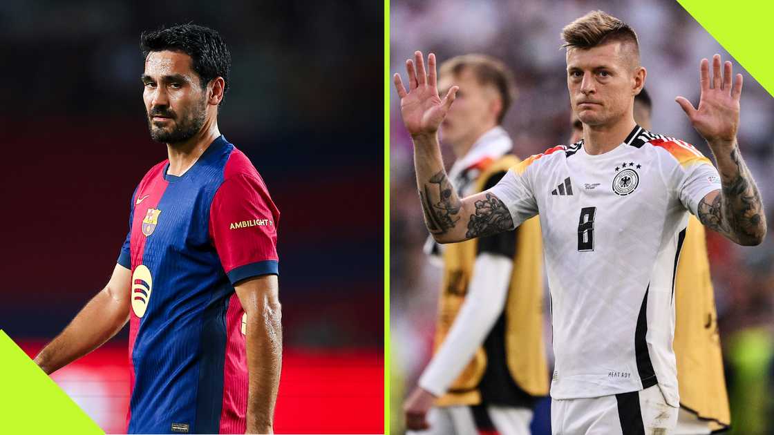 Toni Kroos was stunned about Ilkay Gundogan's potential free transfer from Barcelona to Manchester City.