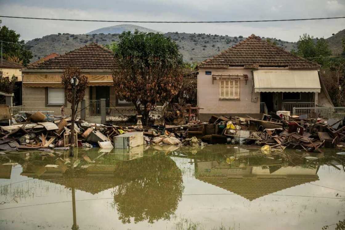 The deluge caused by Storm Daniel destroyed roads and bridges, drowned tens of thousands of farm animals and left 17 people dead The deluge caused by Storm Daniel destroyed roads and bridges, drowned tens of thousands of farm animals and left 17 people dead