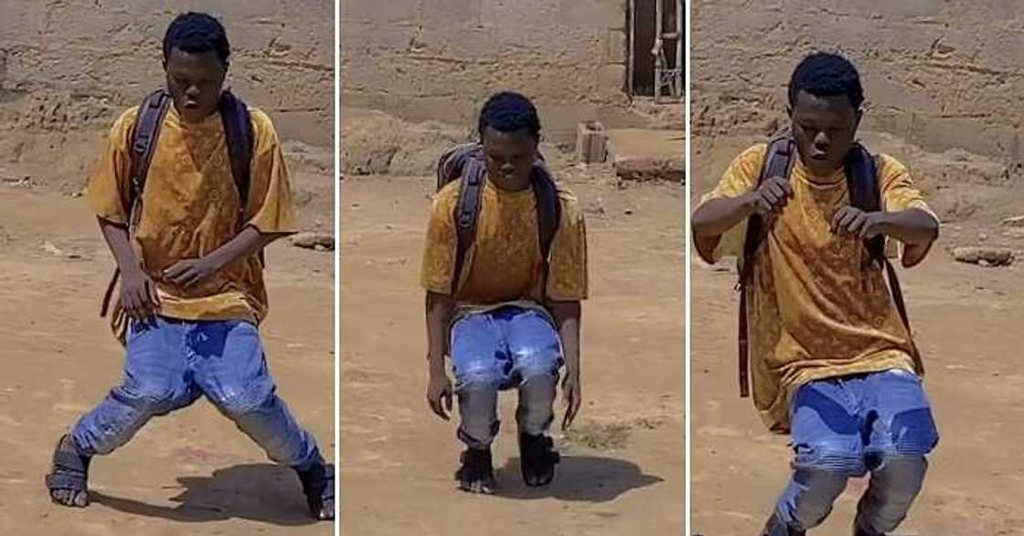 Man dances like pocolee, dance talent Man dances like pocolee, dance talent