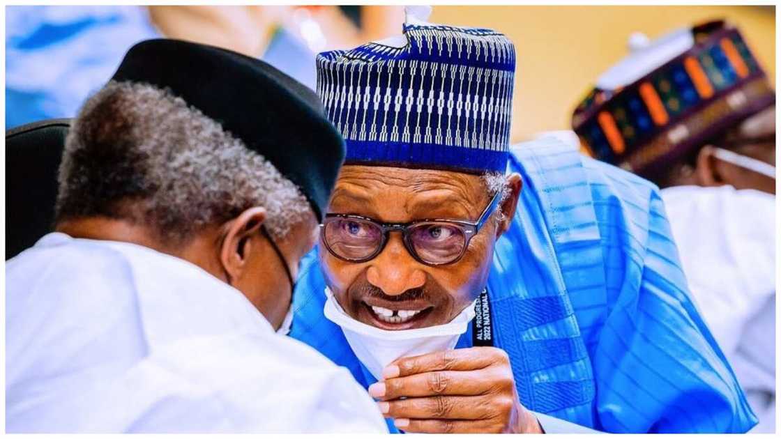 2023, Vice President Yemi Osinbajo, APC Senators, Abuja 2023, Vice President Yemi Osinbajo, APC Senators, Abuja