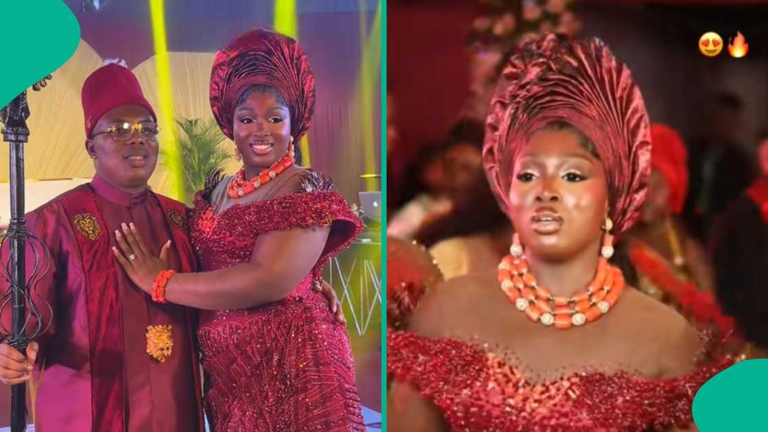 A Nigerian man who is a professional photographer handles camera in his wedding