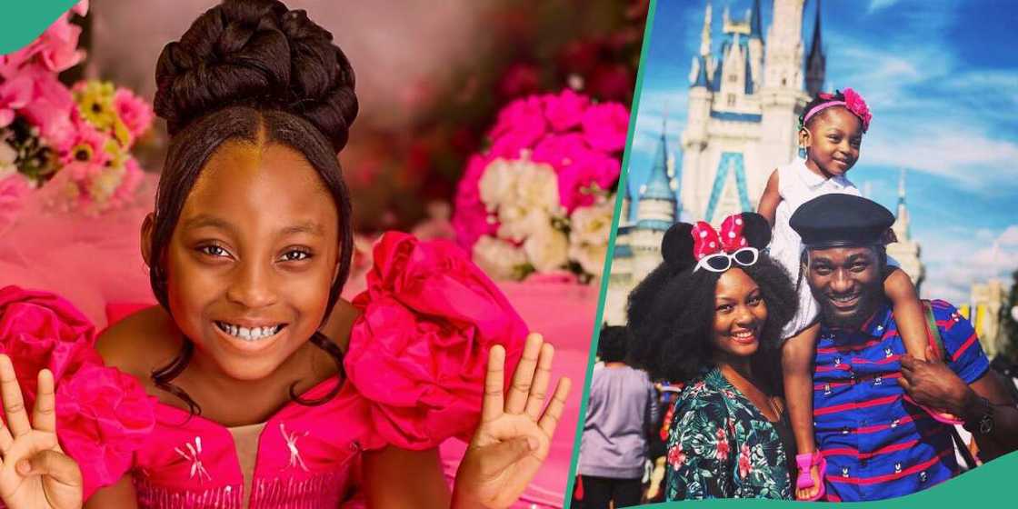 Osas Ighodaro and ex-husband celebrate daughter. Osas Ighodaro and ex-husband celebrate daughter.