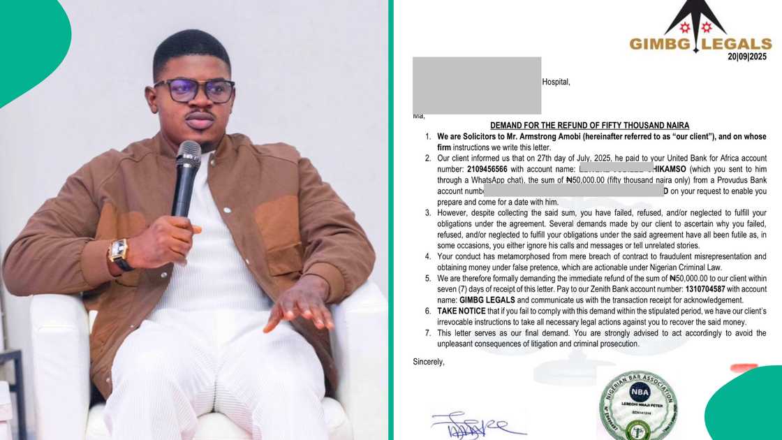 Man shares how he used lawyer to get back N50k he sent lady for date dress after she disappeared Man shares how he used lawyer to get back N50k he sent lady for date dress after she disappeared