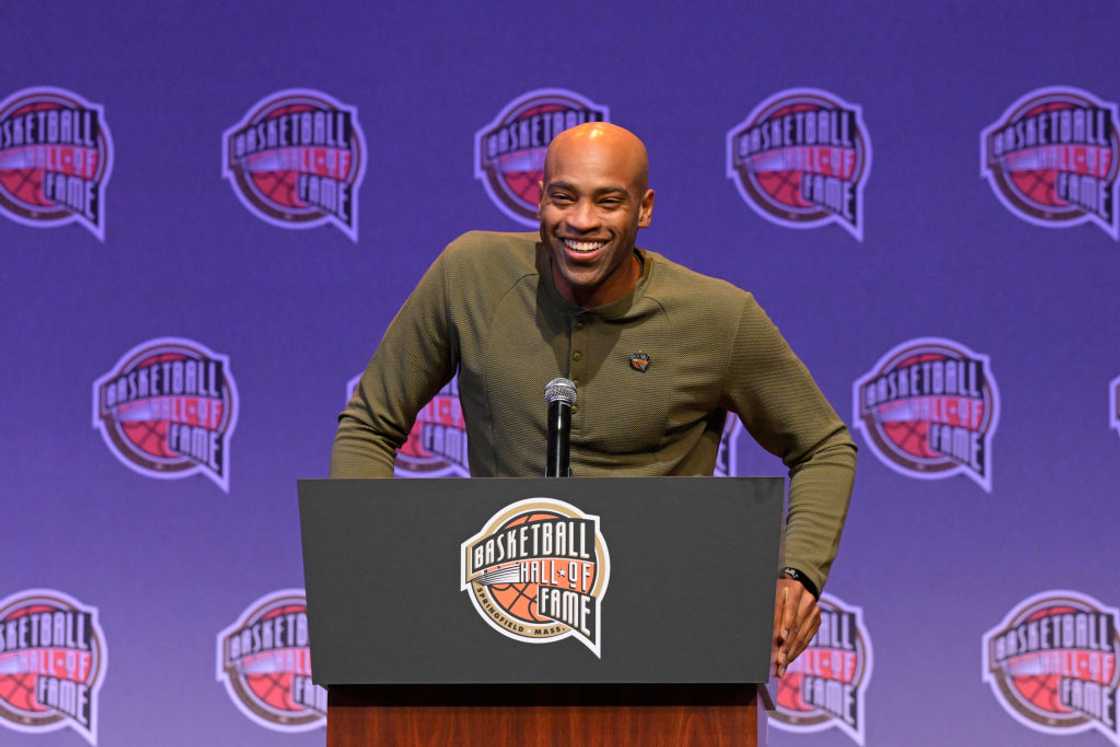 Vince Carter at the Mohegan Sun in Uncasville, Connecticut.