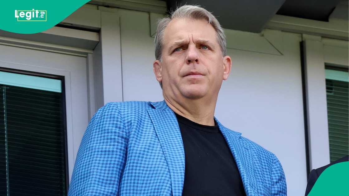 Todd Boehly, Chelsea, Crystal Palace, Stamford Bridge, London, England, Premier League. Todd Boehly, Chelsea, Crystal Palace, Stamford Bridge, London, England, Premier League.