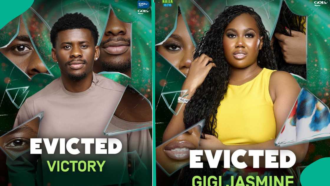 Victory, Gigi evicted from BBNaija Victory, Gigi evicted from BBNaija