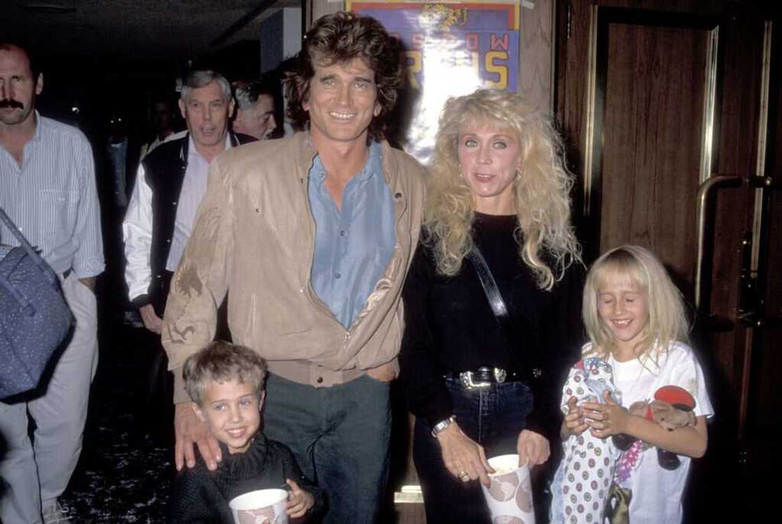 Michael Landon's children and wife at the 1991 at the Moscow Circus Opening Night Performance