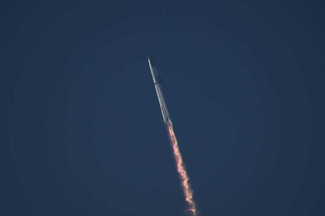 The SpaceX Starship lifts off from the launchpad during a flight test from Starbase in Boca Chica, Texas The SpaceX Starship lifts off from the launchpad during a flight test from Starbase in Boca Chica, Texas