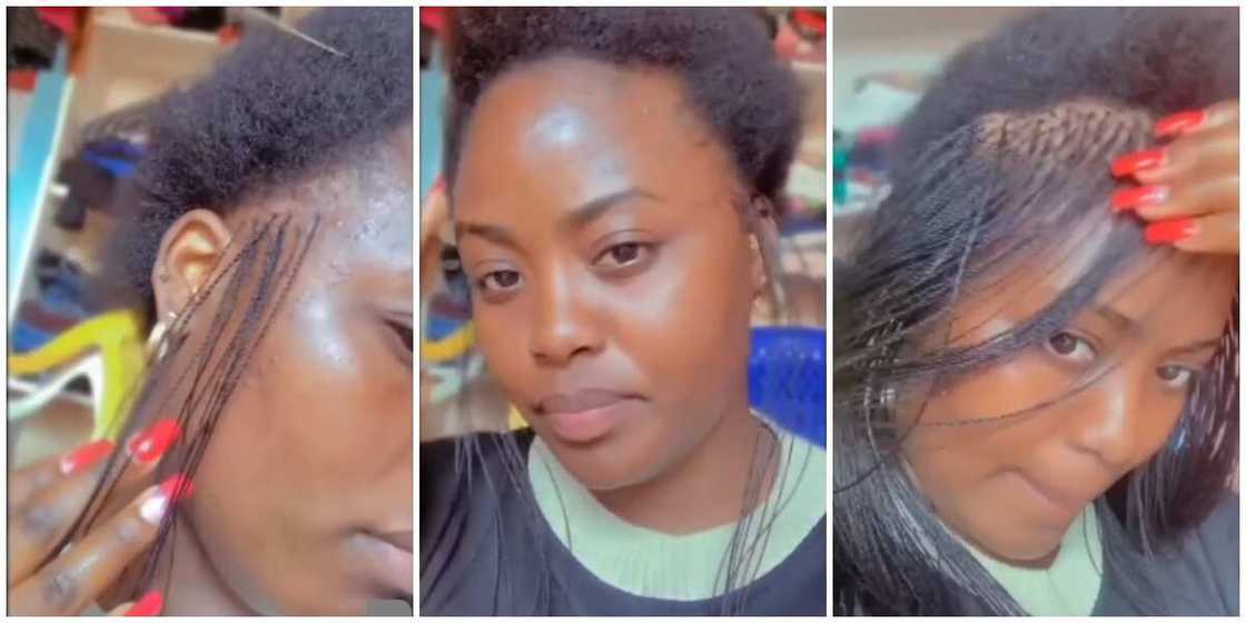 Braided hairstyle Braided hairstyle