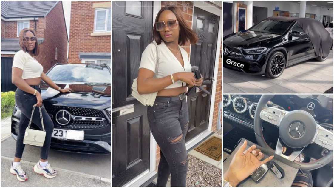 2023 Mercedes Benz/Lady showed off new ride. 2023 Mercedes Benz/Lady showed off new ride.