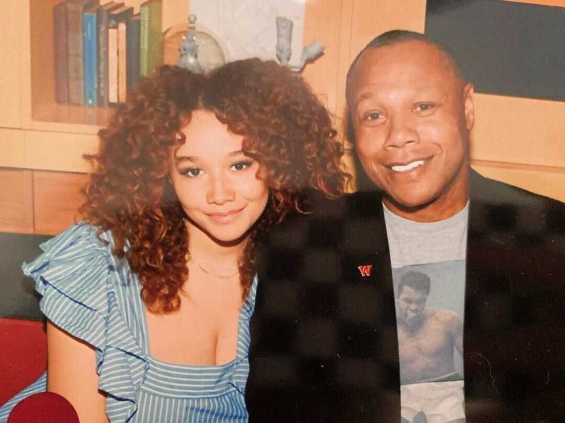 Who is Talia Jackson's father Who is Talia Jackson's father