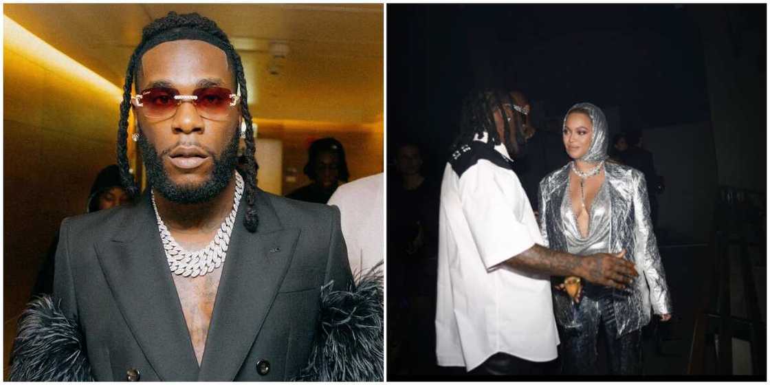 Burna Boy and Beyonce Burna Boy and Beyonce