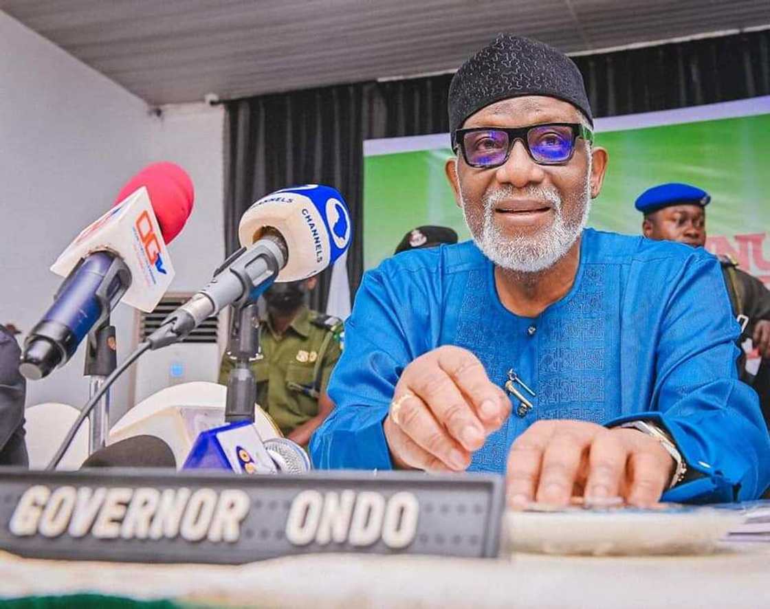 Rotimi Akeredolu, Bello Matwalle, Ondo State, Zamfara state, Amotekun, insecurity, police