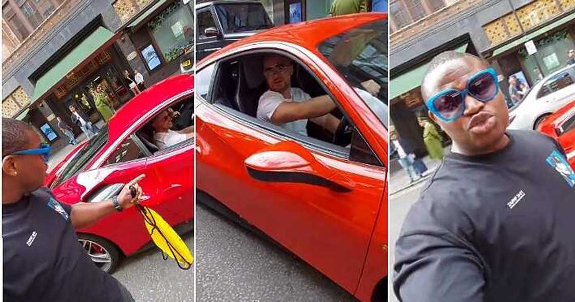 Oyinbo man, car, drive Oyinbo man, car, drive
