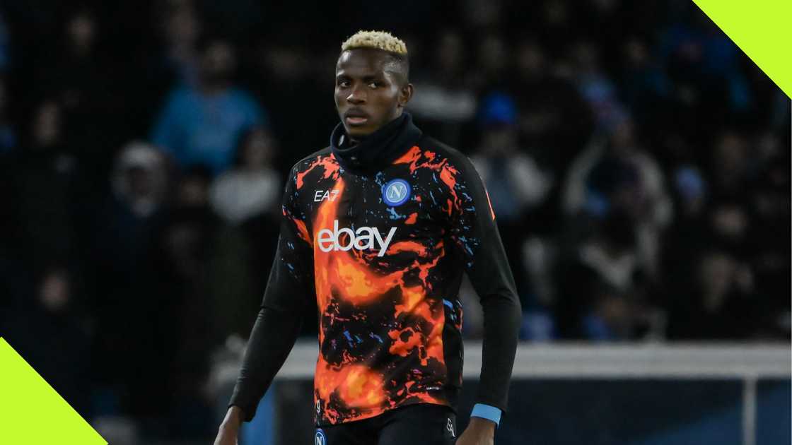 Victor Osimhen, Napoli against Juventus Victor Osimhen, Napoli against Juventus