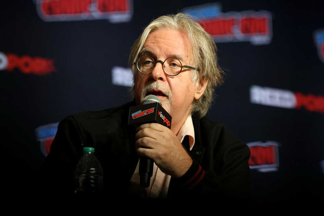 Matt Groening speaks at a film event Matt Groening speaks at a film event