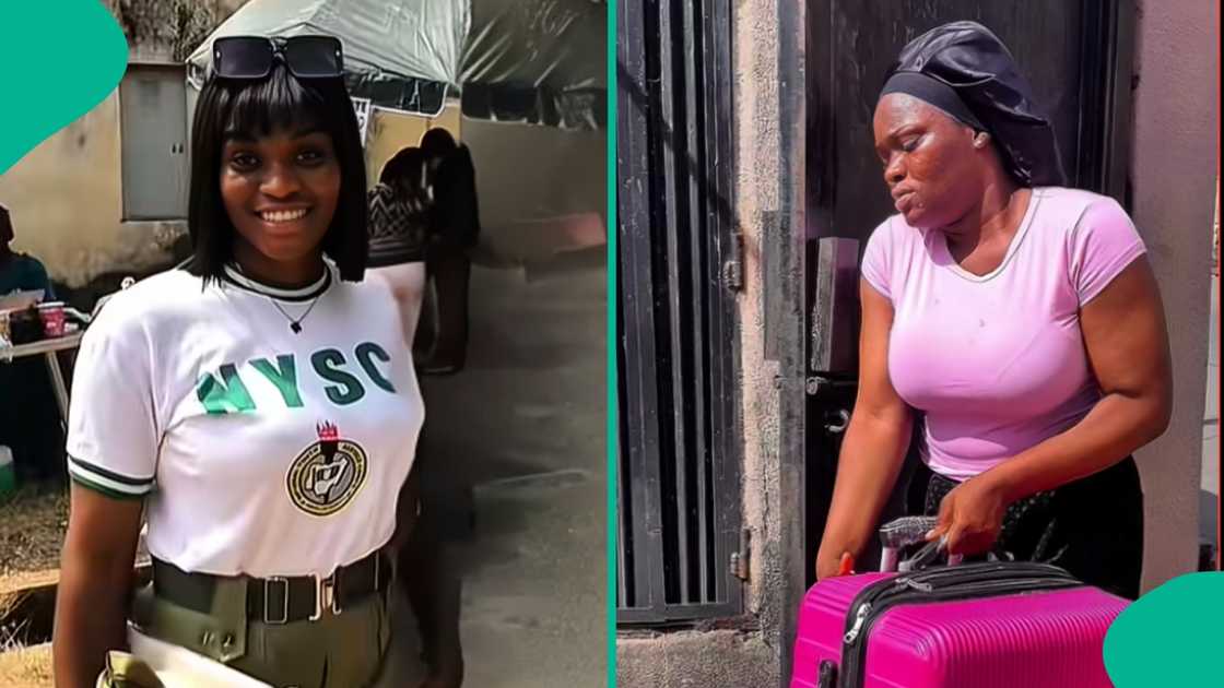 Lady goes back to parents' house after completion of NYSC Lady goes back to parents' house after completion of NYSC