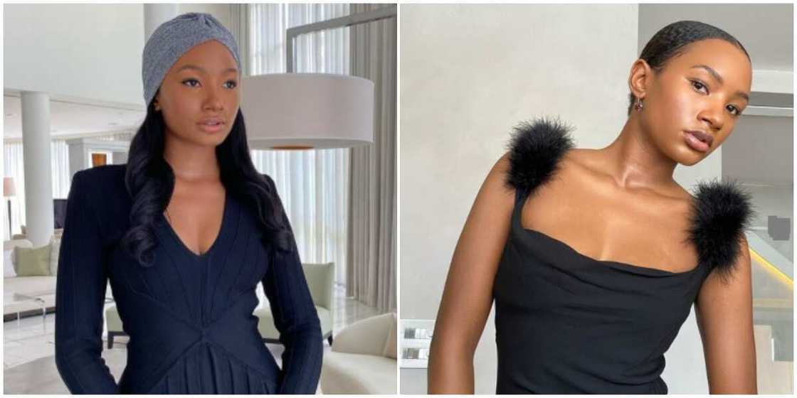 6 photos of billionaire daughter temi Otedola looking stylish in black 6 photos of billionaire daughter temi Otedola looking stylish in black