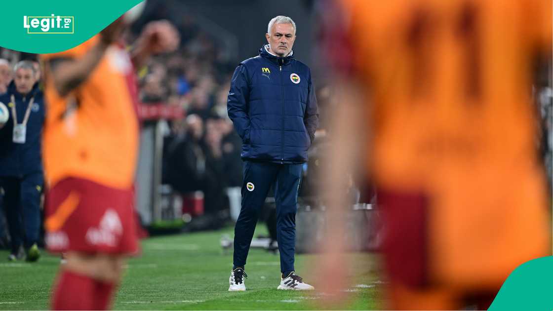 Jose Mourinho, Fenerbahce, Galatasaray, Ulker Stadium, Kadikoy, Istanbul, Turkiye, Turkish Cup. Jose Mourinho, Fenerbahce, Galatasaray, Ulker Stadium, Kadikoy, Istanbul, Turkiye, Turkish Cup.
