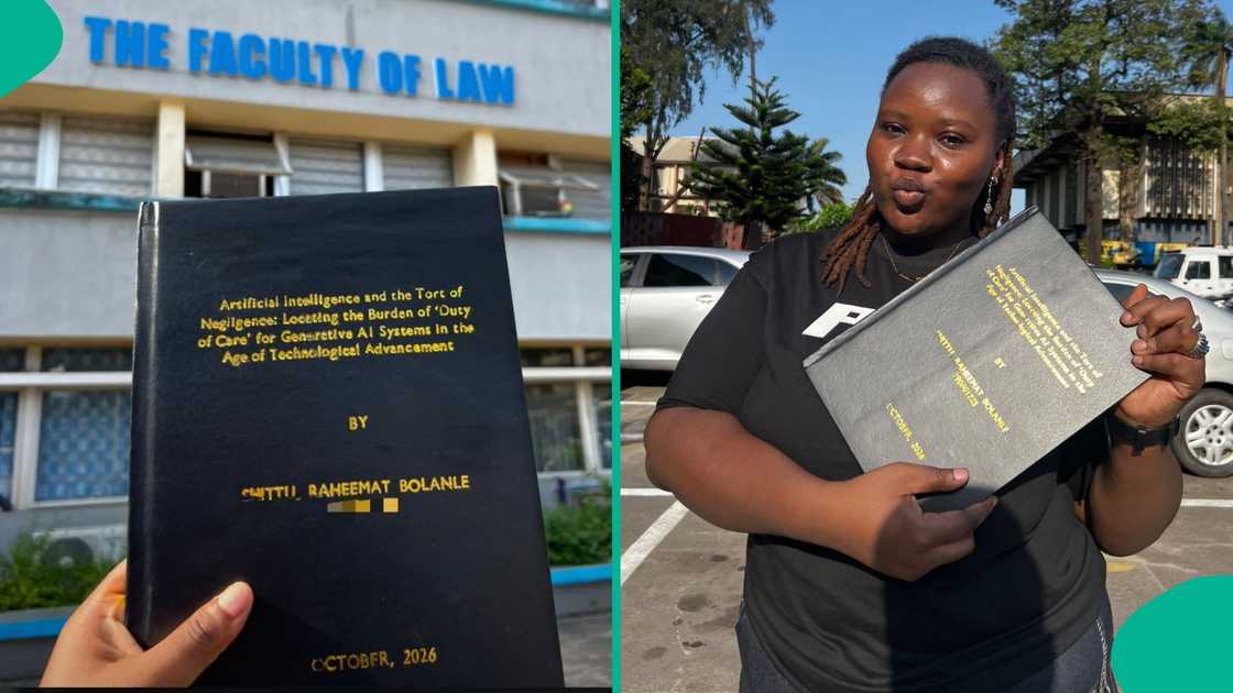 UNILAG law graduate scores 'A' in final-year project, her research topic goes viral UNILAG law graduate scores 'A' in final-year project, her research topic goes viral