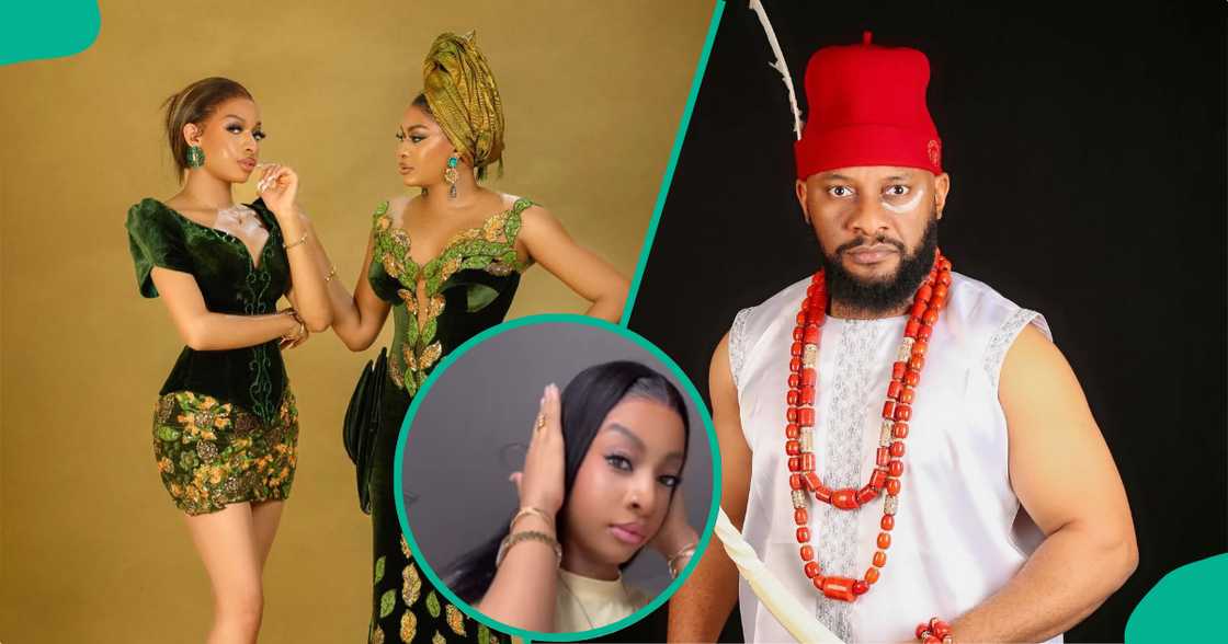 Yul Edochie's daughter Daniella shows off her body.