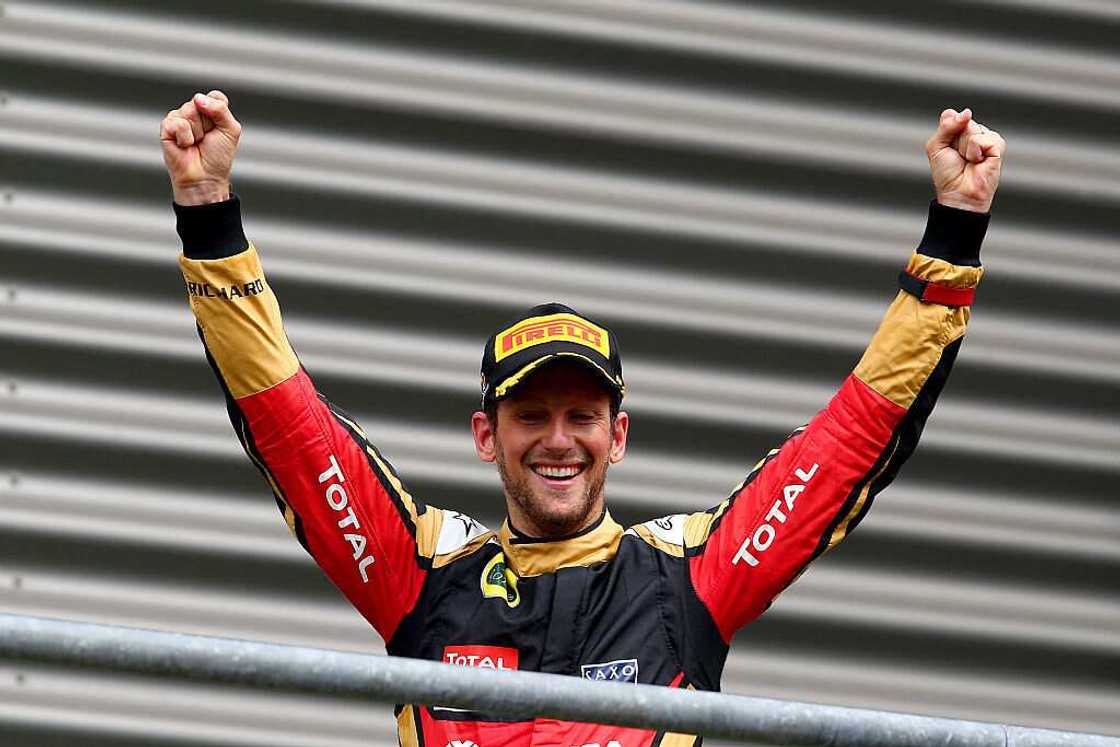 Romain Grosjean dont la fortune dépasse les 20 millions de dollars