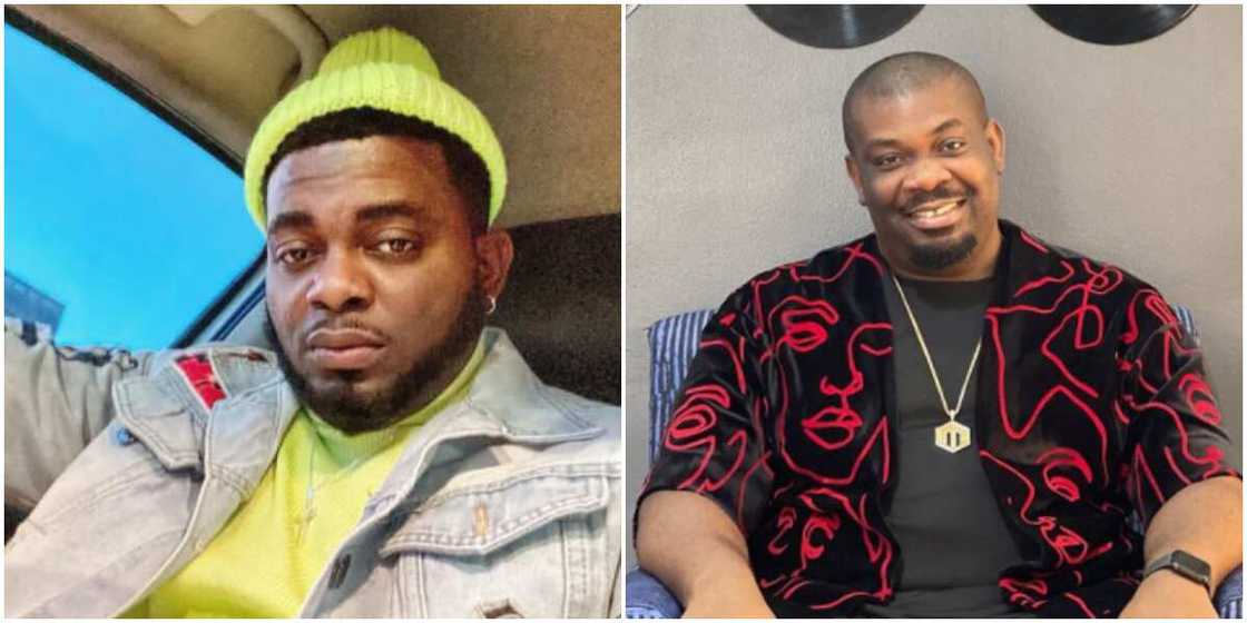 Don Jazzy arrested me with SARS: Kelly Hansome opposes producer's statement about treating people right