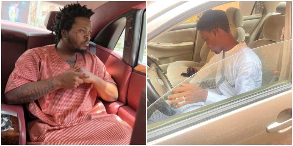 Olamide buys car for man Olamide buys car for man