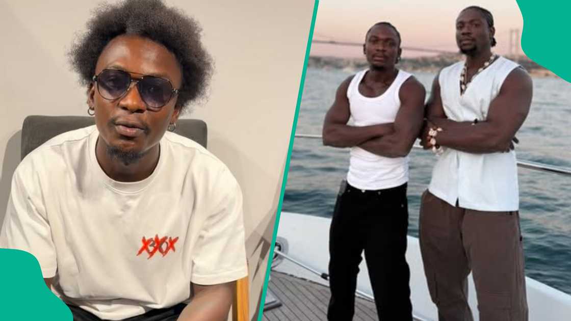 VeryDarkMan's brother reacts as man accuses him of exploiting ladies sexually.