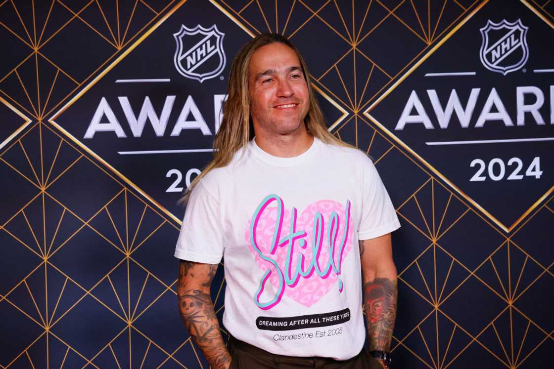 Pete Wentz in Las Vegas, Nevada.