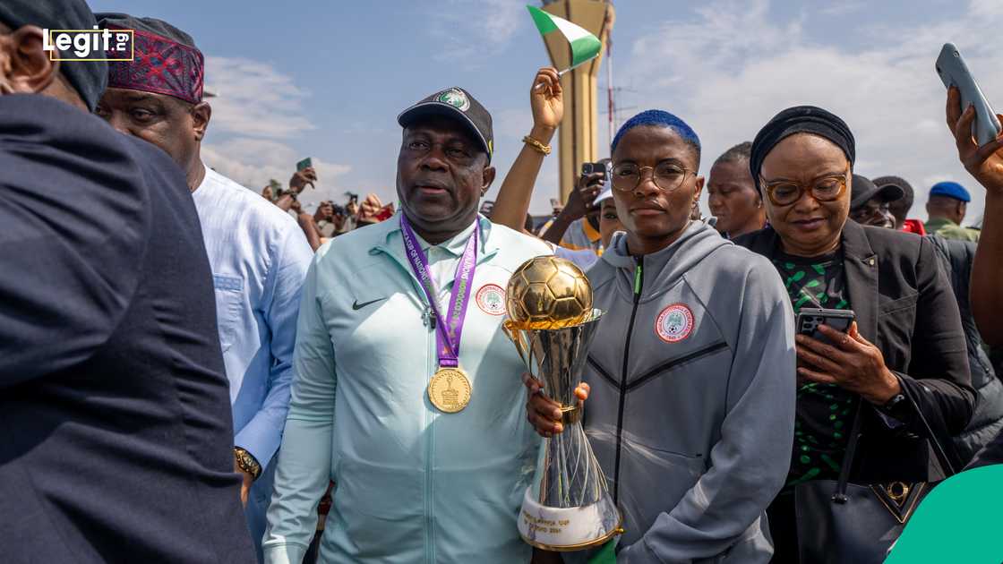 Super Falcons, Rasheedat Ajibade, WAFCON, Justine Madugu, Abuja Super Falcons, Rasheedat Ajibade, WAFCON, Justine Madugu, Abuja