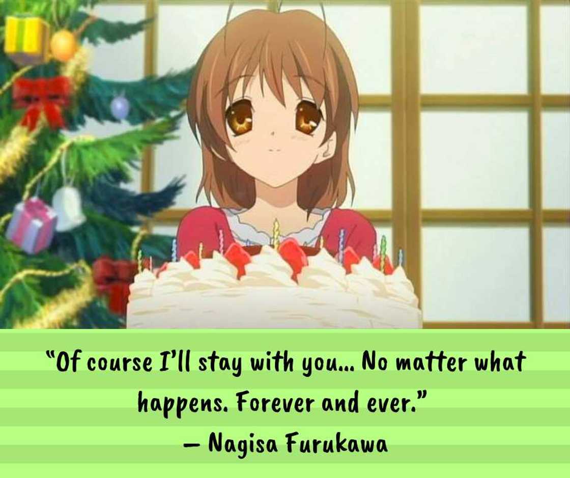 Anime quotes about love