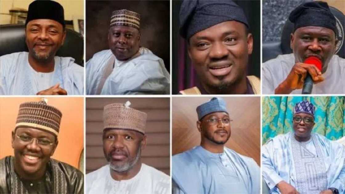 Wasu daga cikin masu neman takarar gwamnoni a inuwar PDP Wasu daga cikin masu neman takarar gwamnoni a inuwar PDP