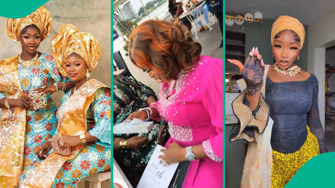 Lady shows her mum's funny reaction after surprising her with Samsung flip phone on her birthday