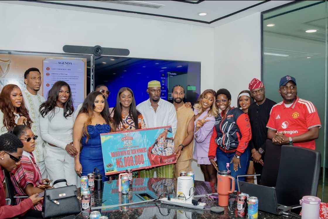 BBNaijia 2026 Winners, others storm Guinness Nigeria Headquarters for Rain of Rewards BBNaijia 2026 Winners, others storm Guinness Nigeria Headquarters for Rain of Rewards
