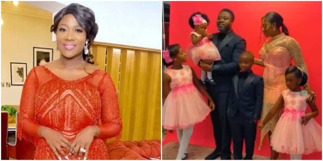 Mercy Johnson shares family video Mercy Johnson shares family video