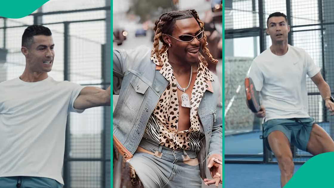 Portuguese superstar Ronaldo vibes to Asake song Portuguese superstar Ronaldo vibes to Asake song