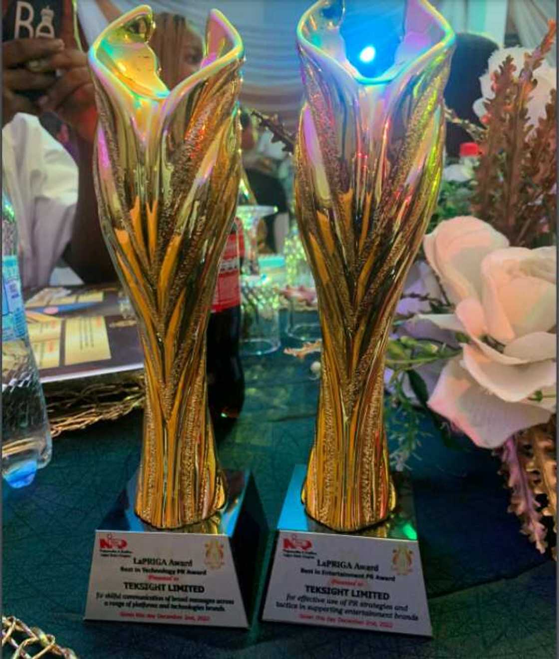 LAPRIGA: Teksight Edge Grabs Coveted Entertainment, Technology PR Awards LAPRIGA: Teksight Edge Grabs Coveted Entertainment, Technology PR Awards