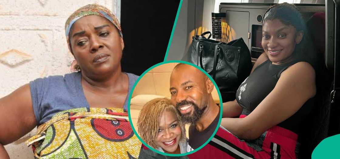 Veteran actress Rita Edochie backs May Edochie during drama with Linc’s wife Yinka. Veteran actress Rita Edochie backs May Edochie during drama with Linc’s wife Yinka.