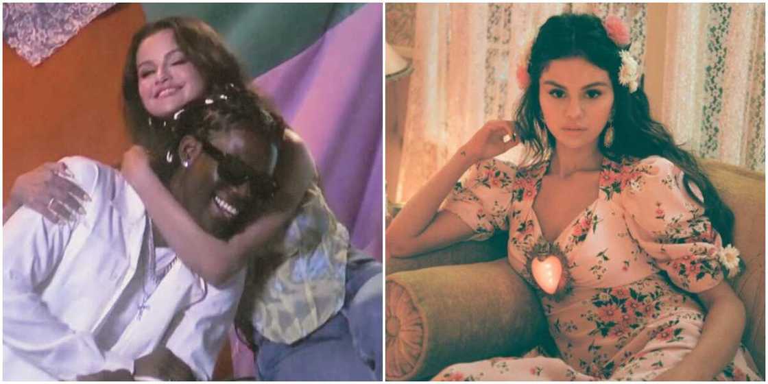 Selena Gomez and Rema Calm Down video, Selena Gomez Selena Gomez and Rema Calm Down video, Selena Gomez