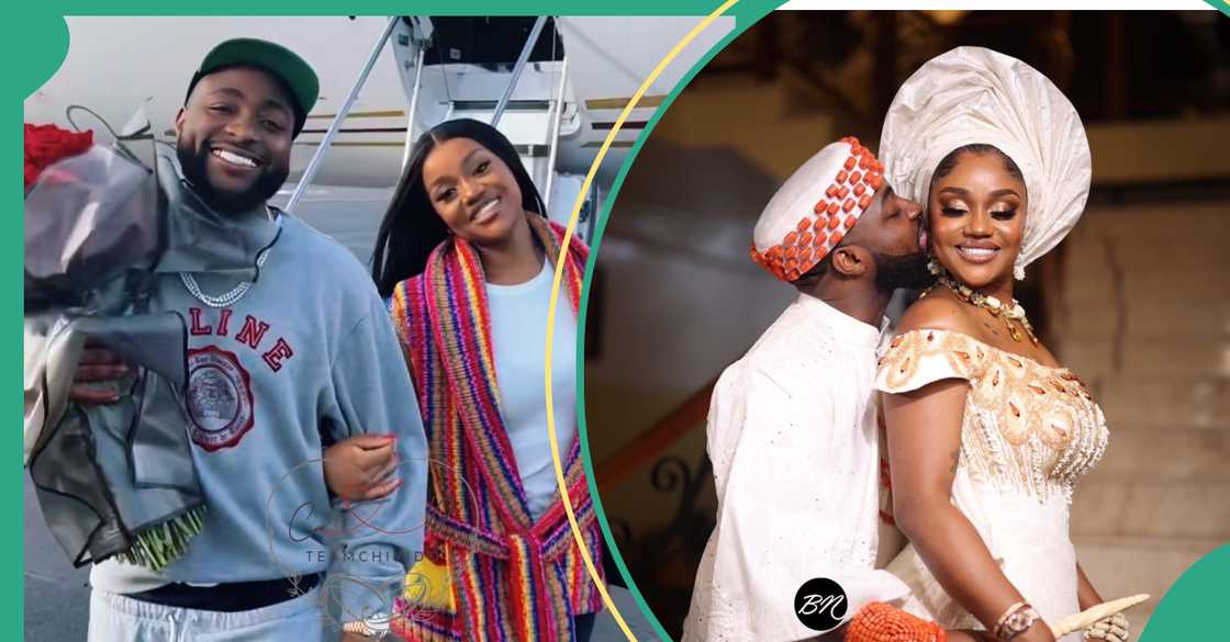 Davido and Chioma jet trend over their lovey-dovey moment for New Year 2025.