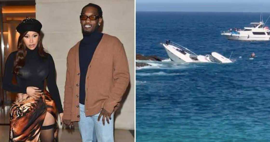 Cardi B, Offset, Yacht, Holiday, Sinking Cardi B, Offset, Yacht, Holiday, Sinking