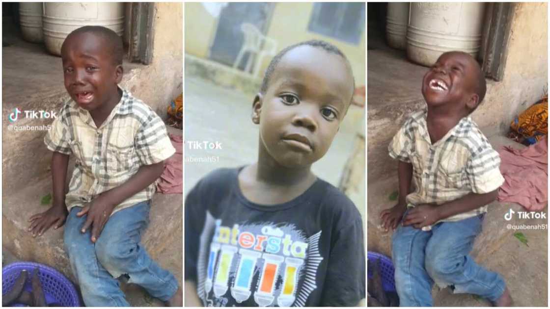 Meme boy/kid cried and laughed. Meme boy/kid cried and laughed.