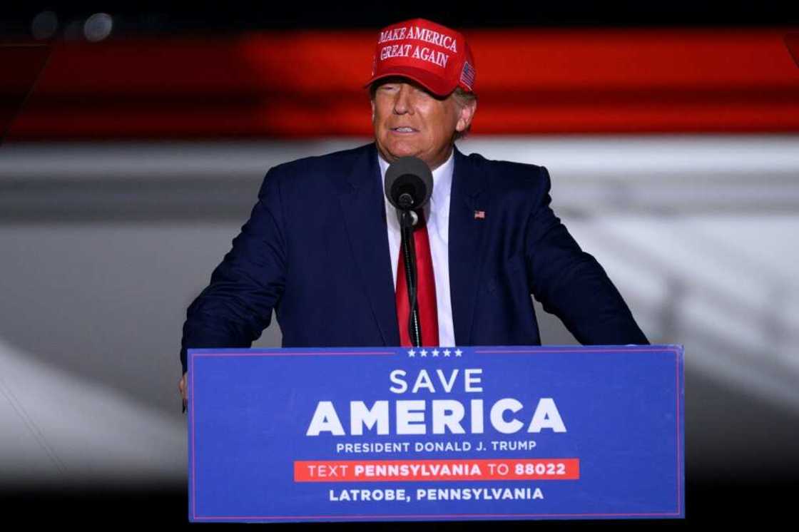 Former president Donald Trump claims communists are running the US and Republicans should win in a 'giant red wave' Former president Donald Trump claims communists are running the US and Republicans should win in a 'giant red wave'